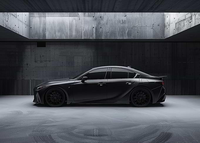 Black Lexus IS 500 F Sport