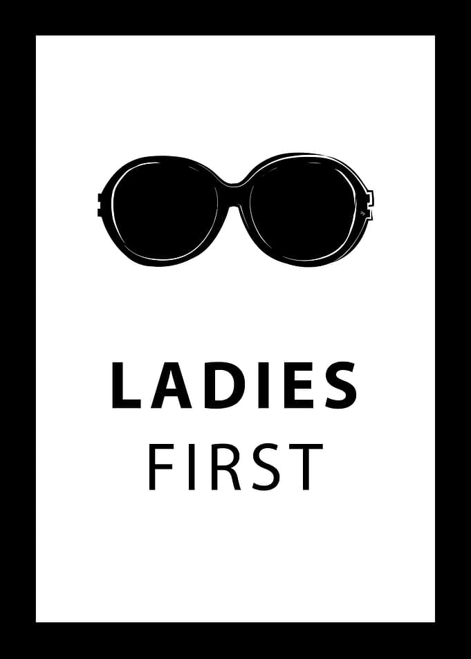 Sunglasses Ladies First