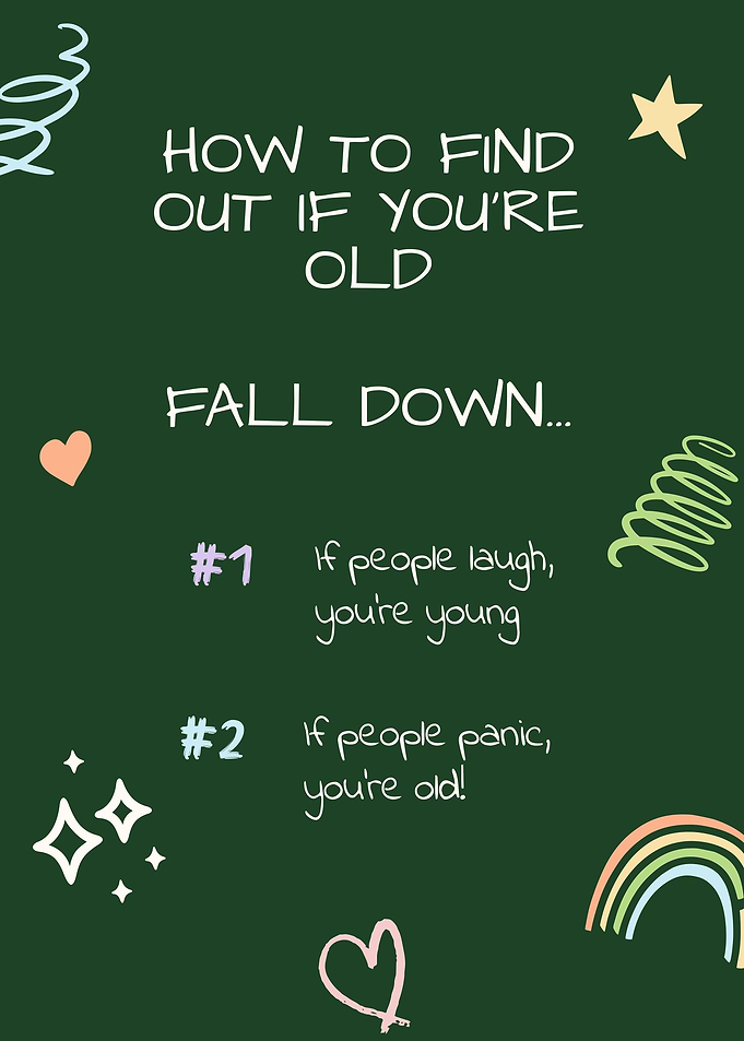 How To Find You Are Old