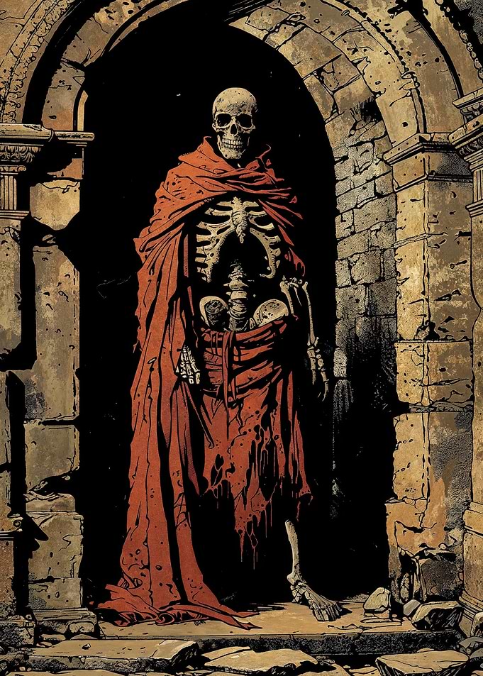 Skeleton in Ruins