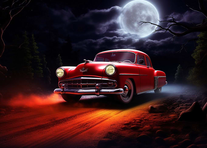 Classic car Plymouth Crick