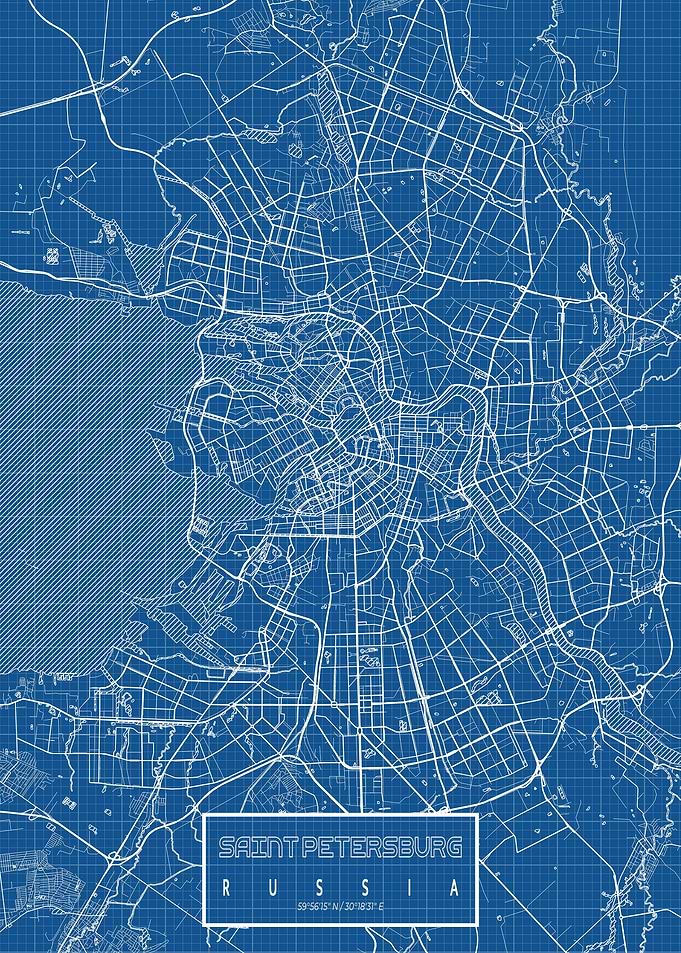 Saint Petersburg Blueprint
