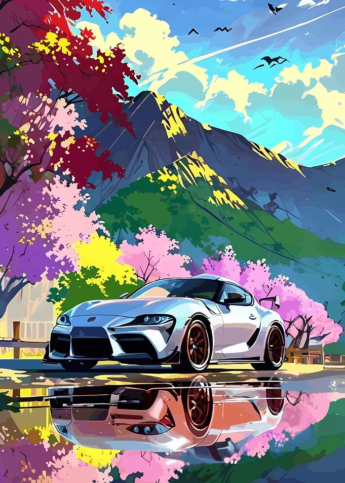 GR Supra Car Japan