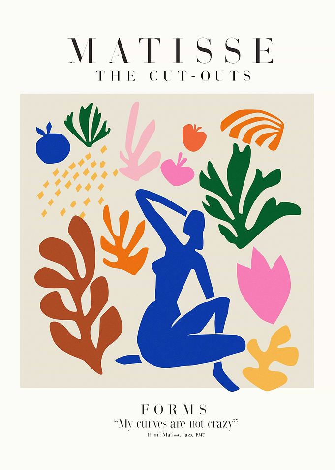 MATISSE WOMAN AND FORMS