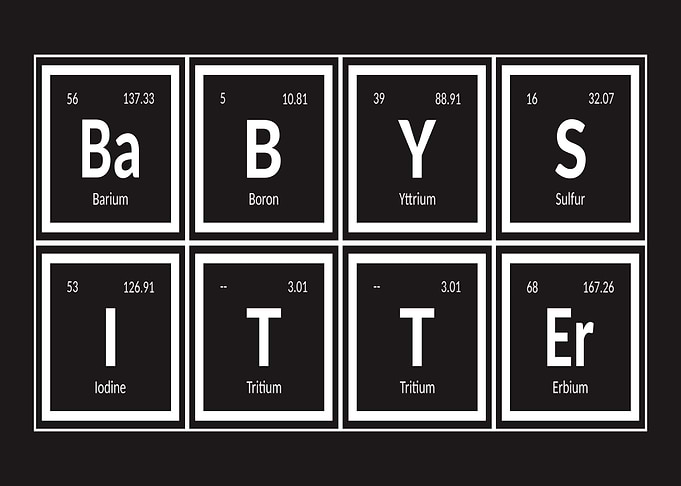 Babysitter Periodic Table