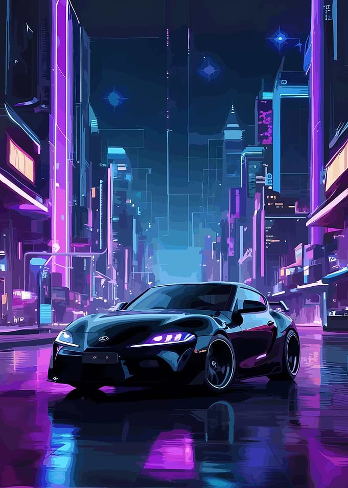 GR Supra Car