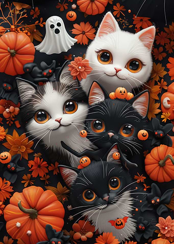 Halloween Kittens