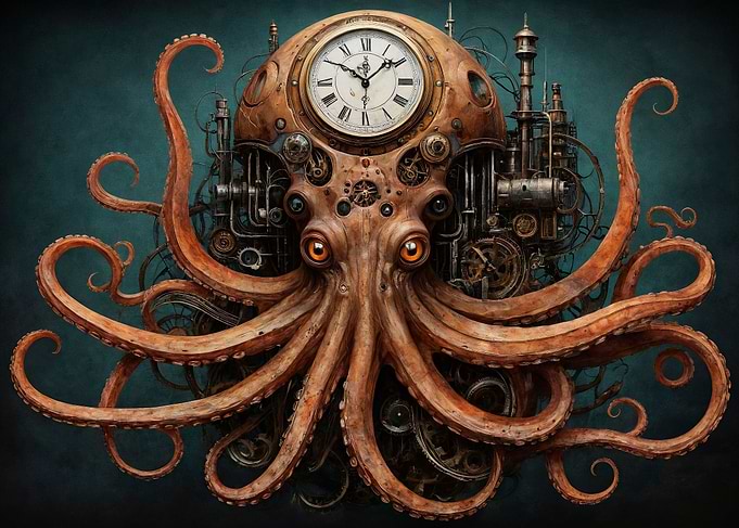 Mechanized octopus