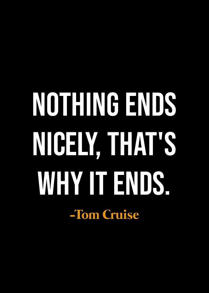 Tom Cruise quotes