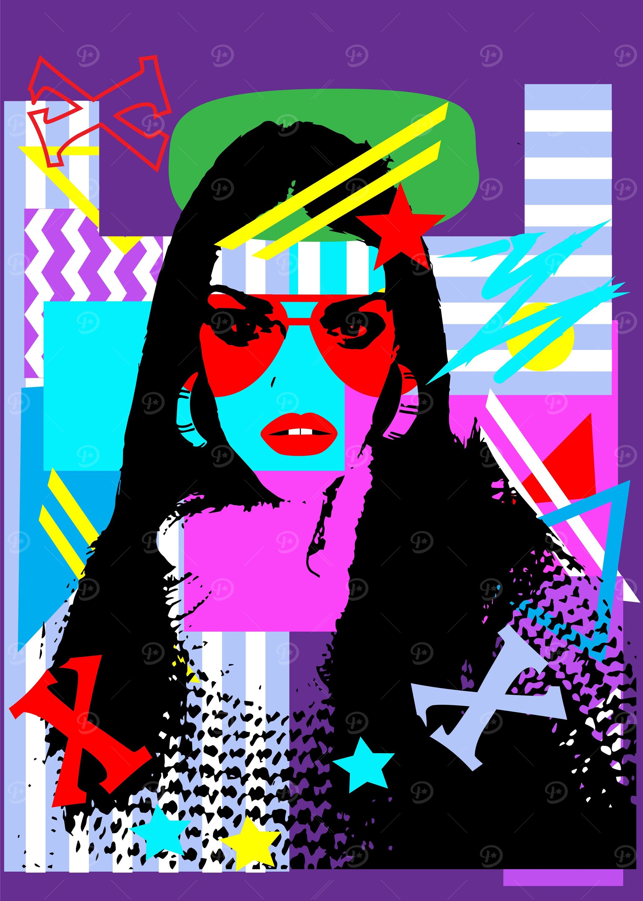 Sexy girl with sunglasses