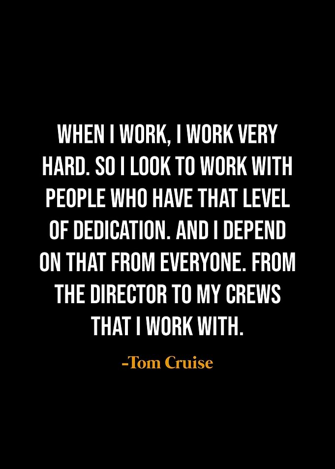 Tom Cruise quotes