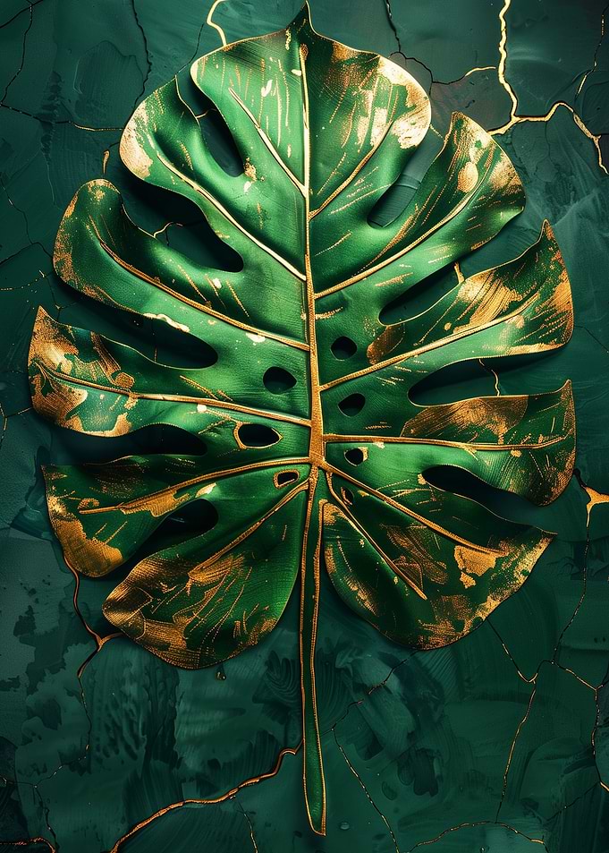 Emerald Green Monstera