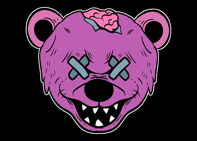 Zombie Bear Toy Collector