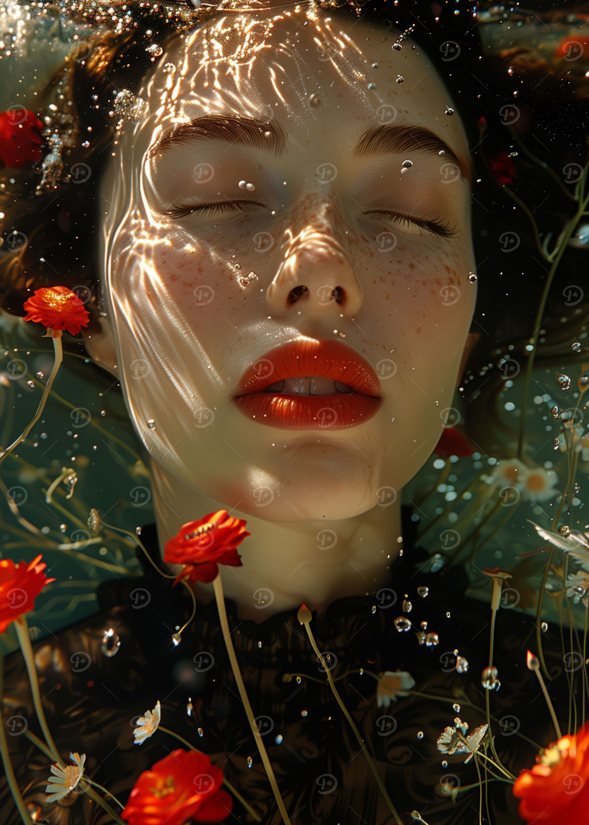 Submerged Girl