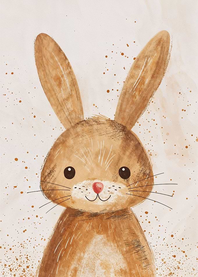 Cute Bunny Art