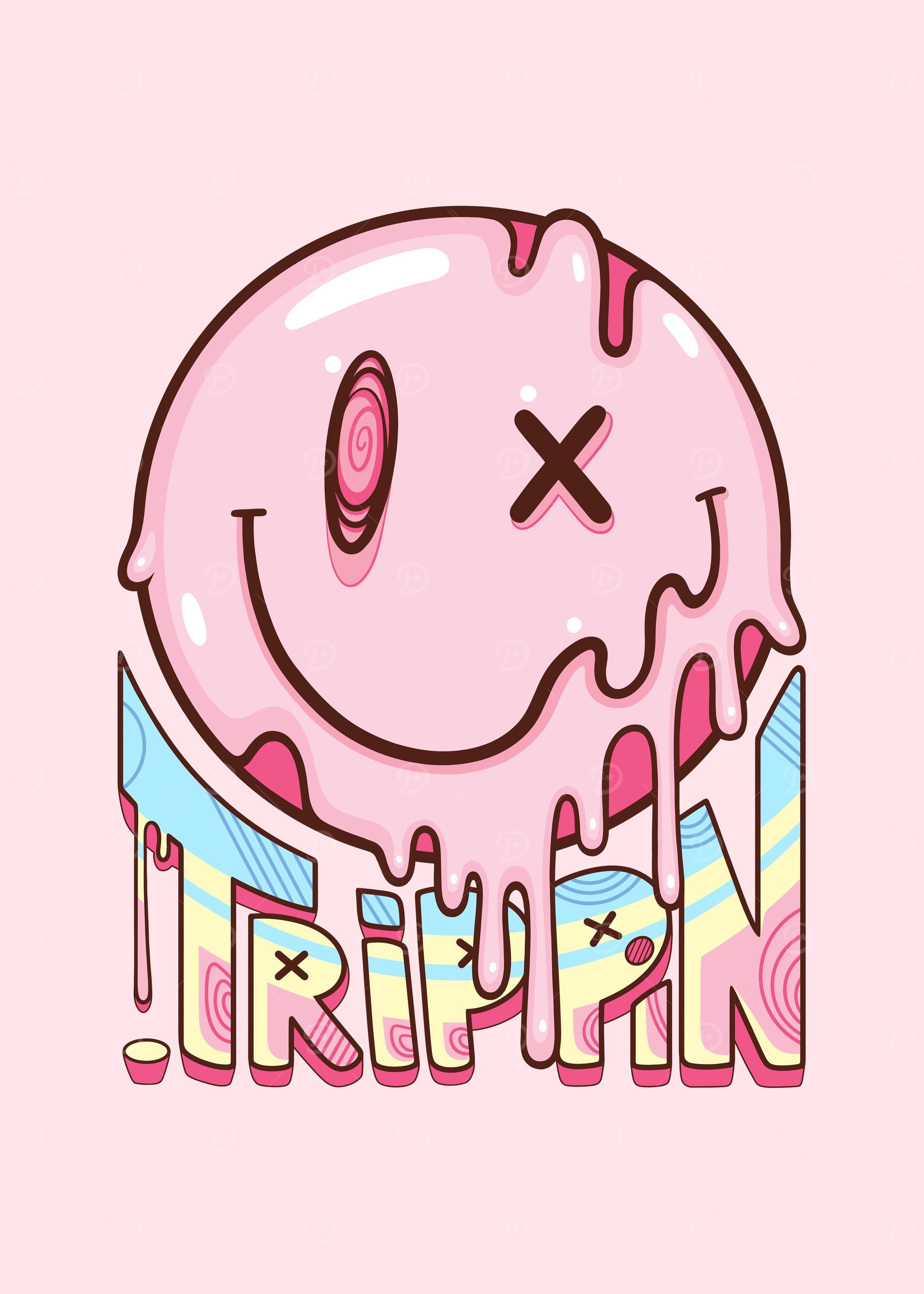 Trippin Smiley Face