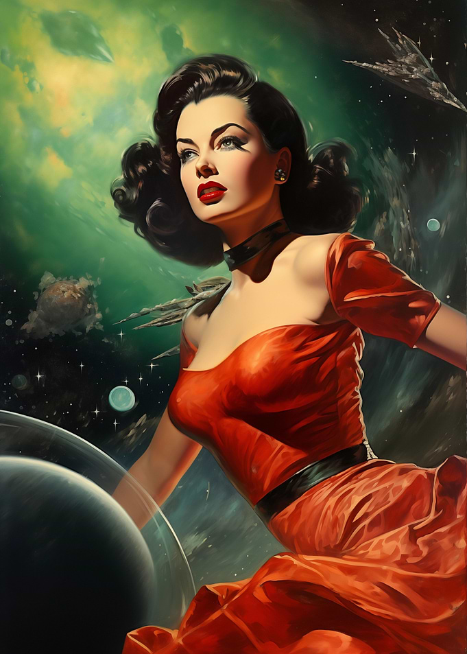 Space Pinup No10