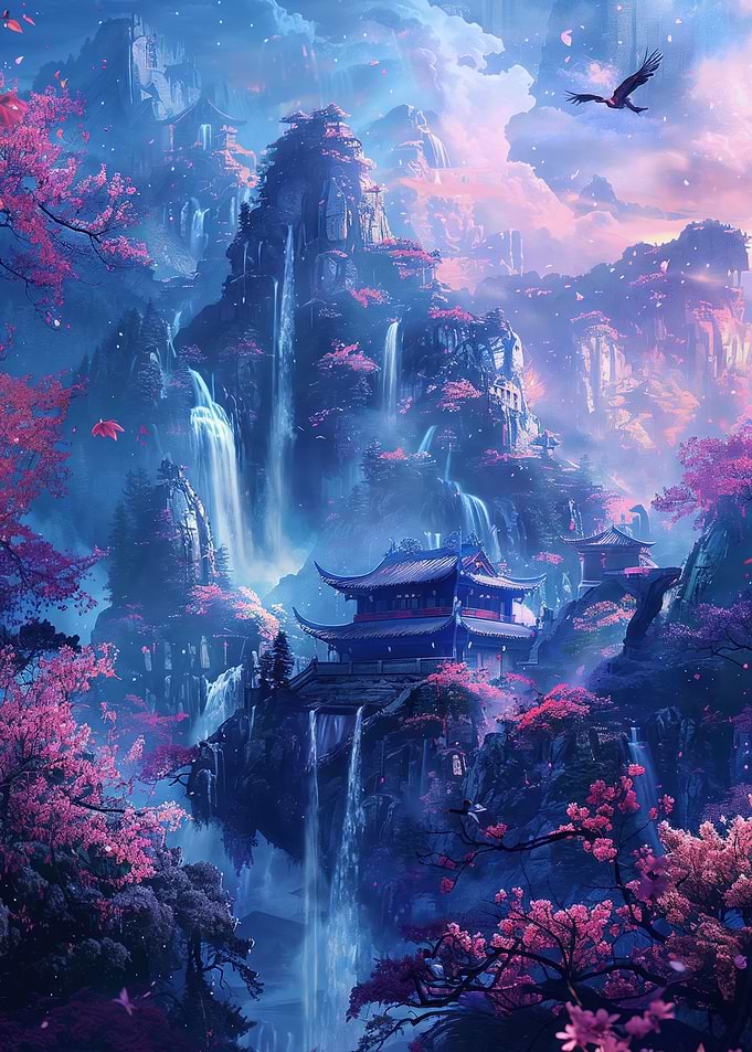 Enchanted Mountain Temple