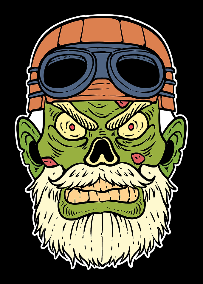 Biker Zombie Motorcyclist