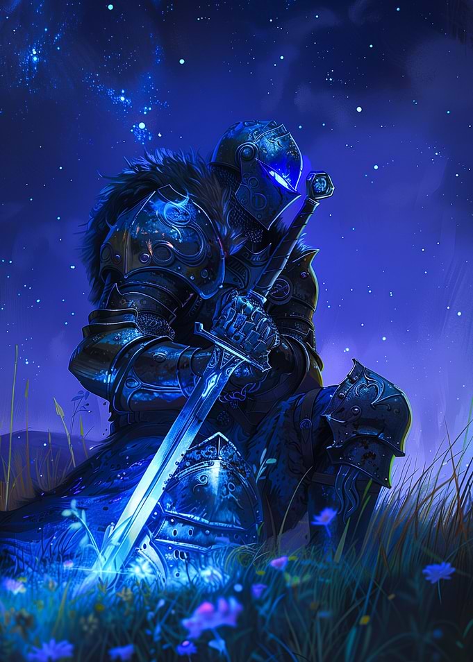 Armored Knight Sword