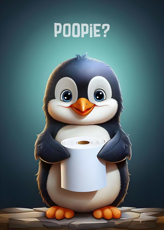 Poopie Penguin