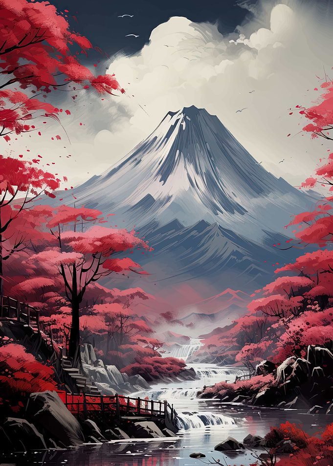 Majestic Mount Fuji