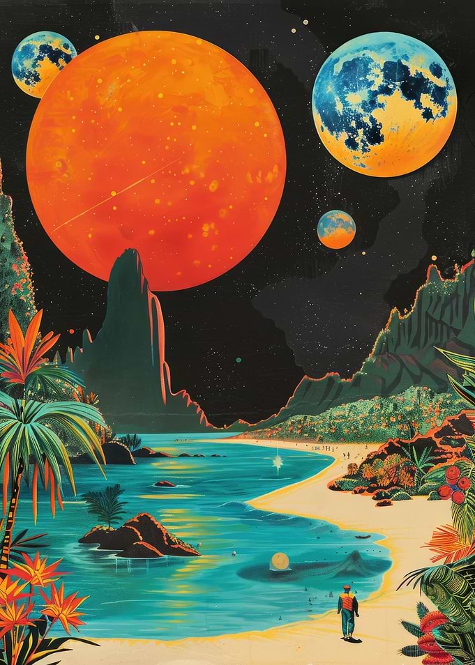 Retro Space Vacation