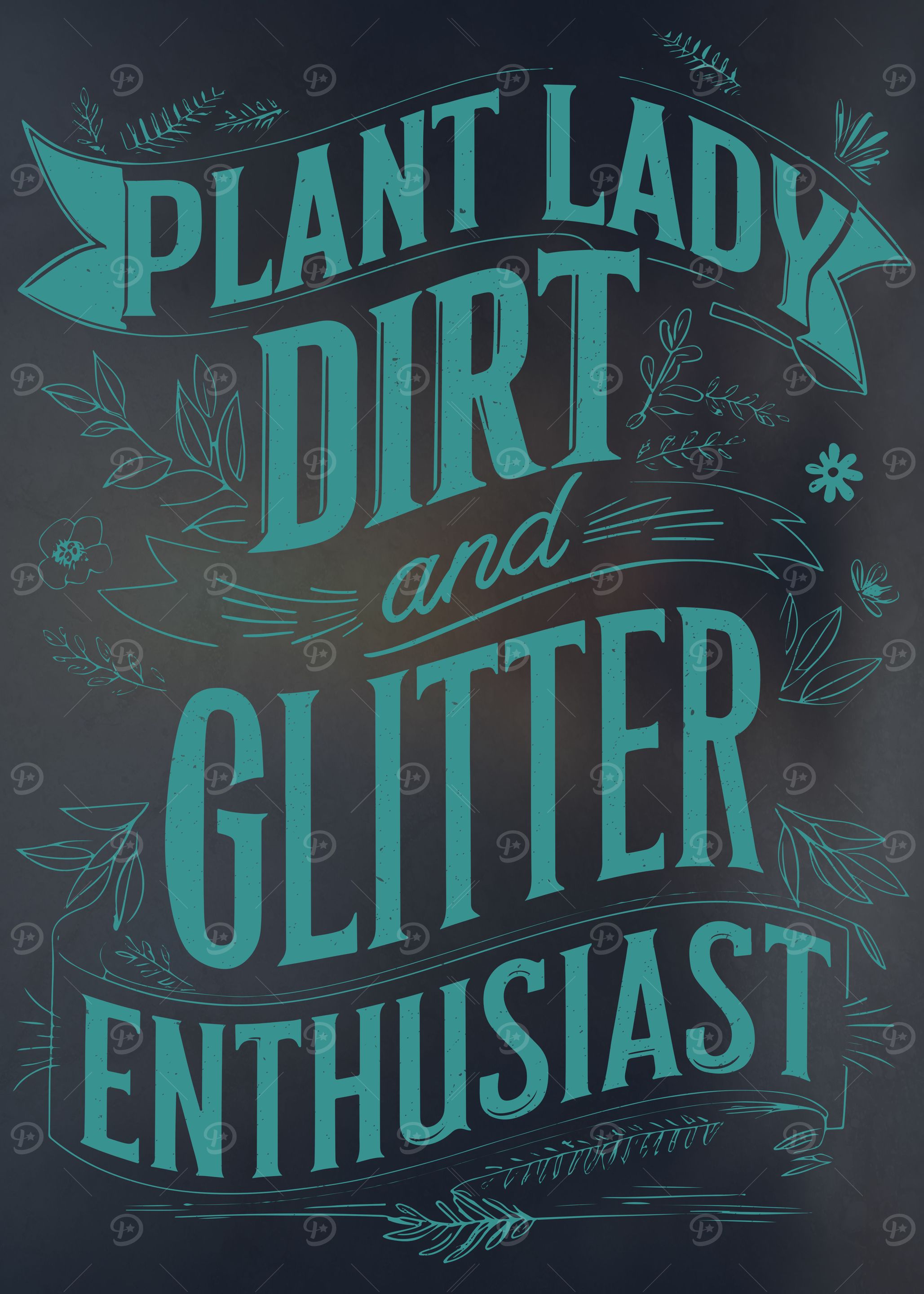 Dirt Glitter Gardener