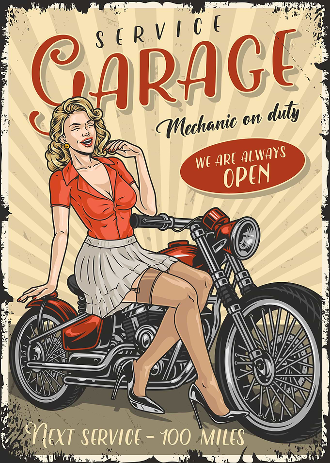 Garage Service Girl