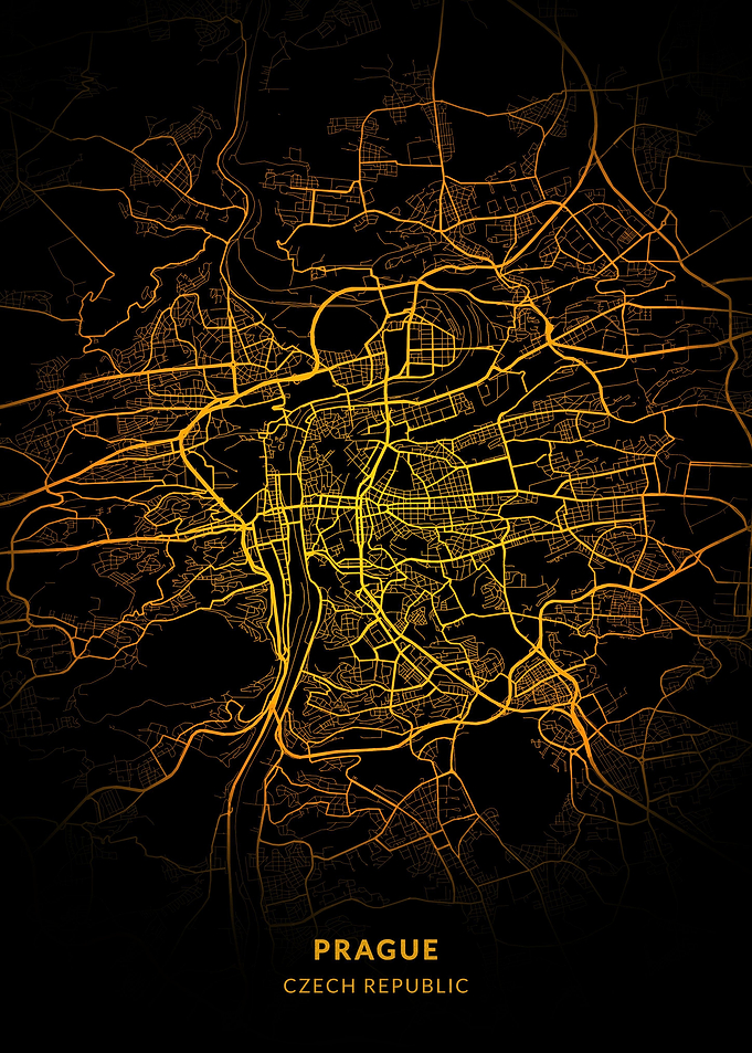 Prague City Map