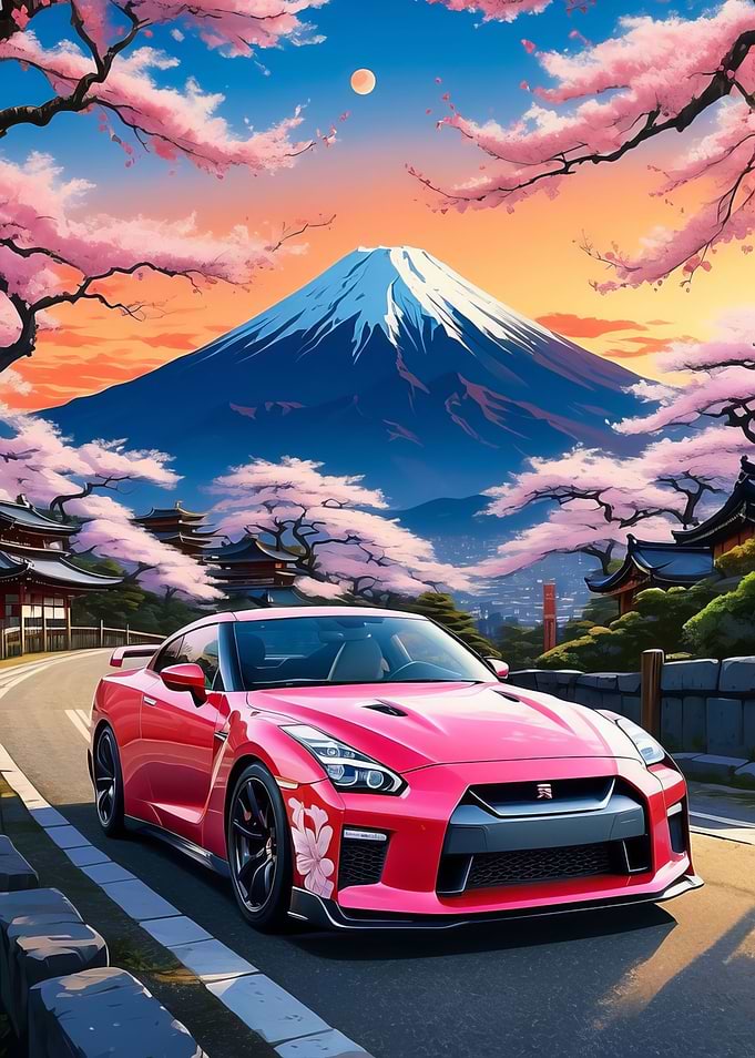 GTR R35 Fuji Japan