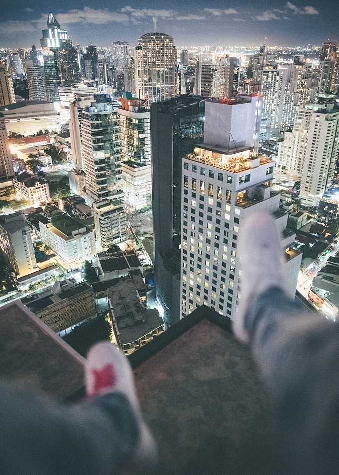 Me in the roof