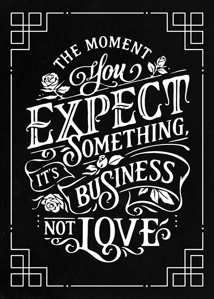 love not business
