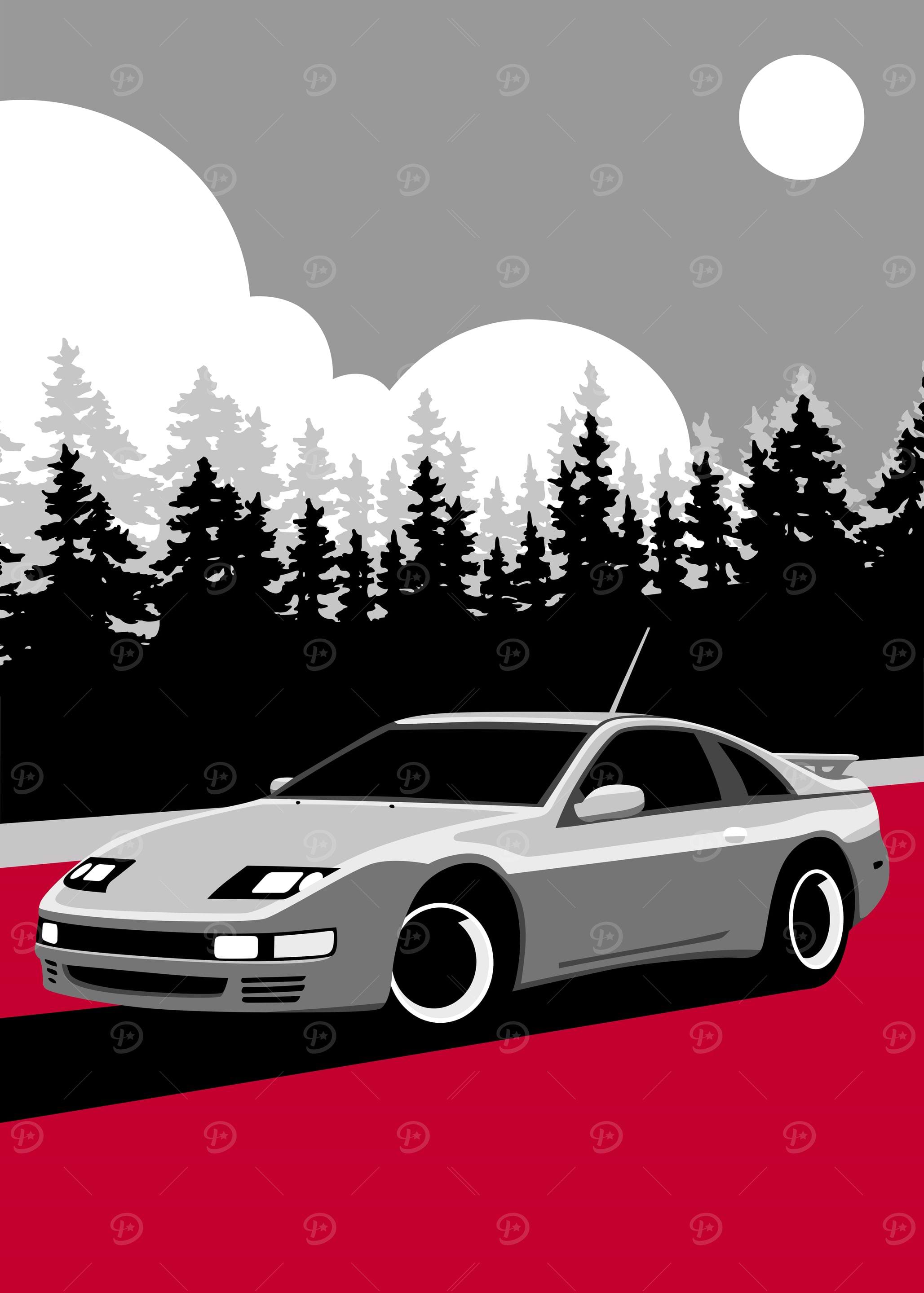 300zx Posters Online - Shop Unique Metal Prints, Pictures