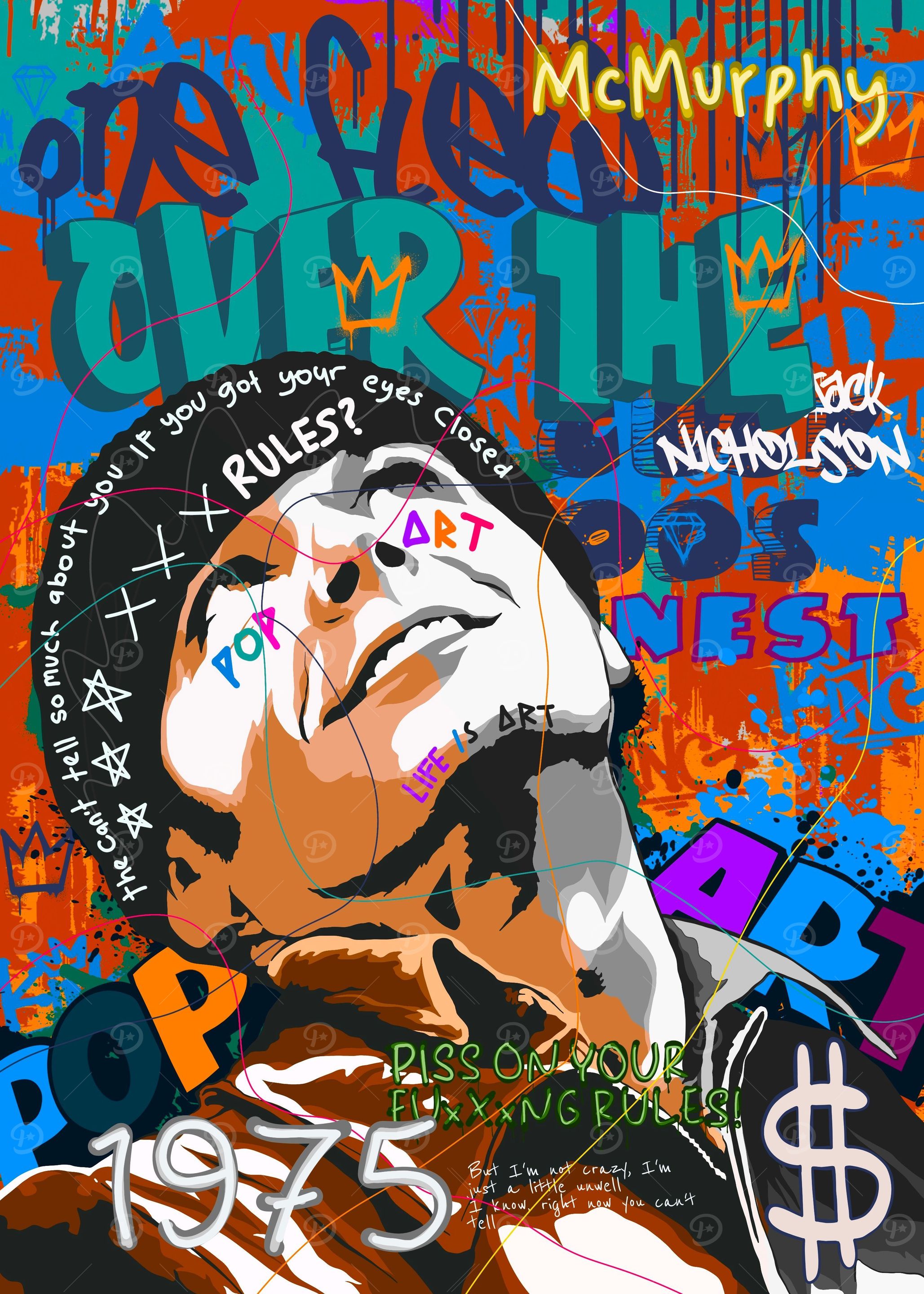 Pop art style