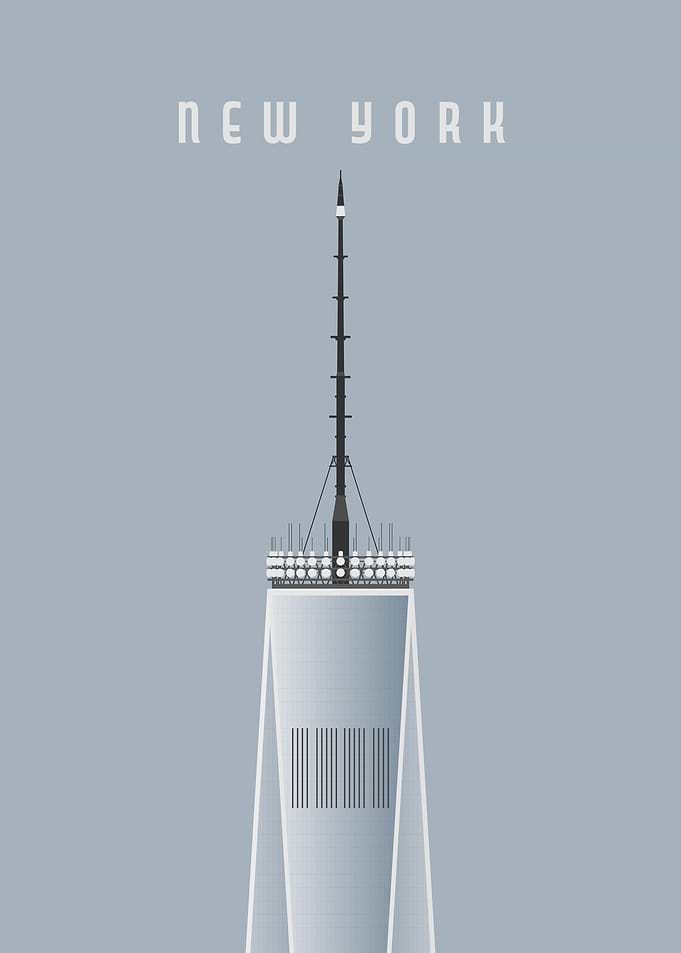 New York Travel Poster