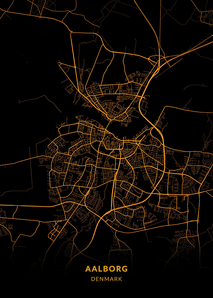 Aalborg City Map