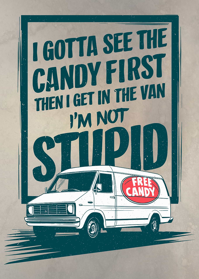 Candy First Then Van
