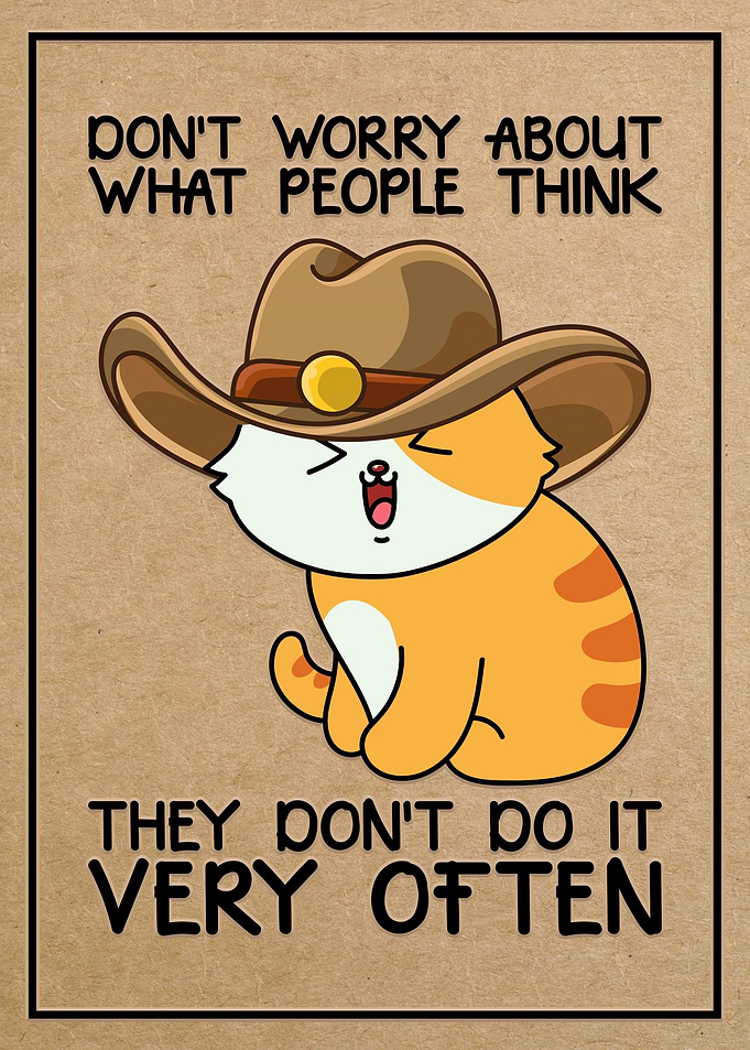 Whimsical Cat Quote