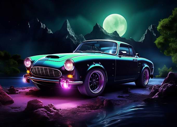 JDM car Honda S800 Coupe