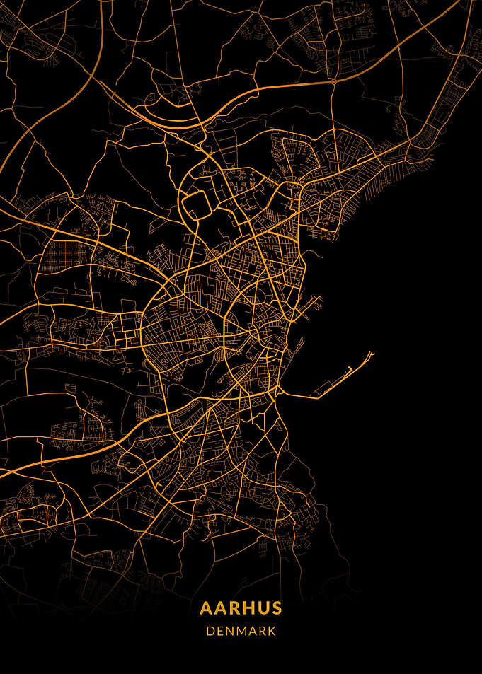 Aarhus City Map