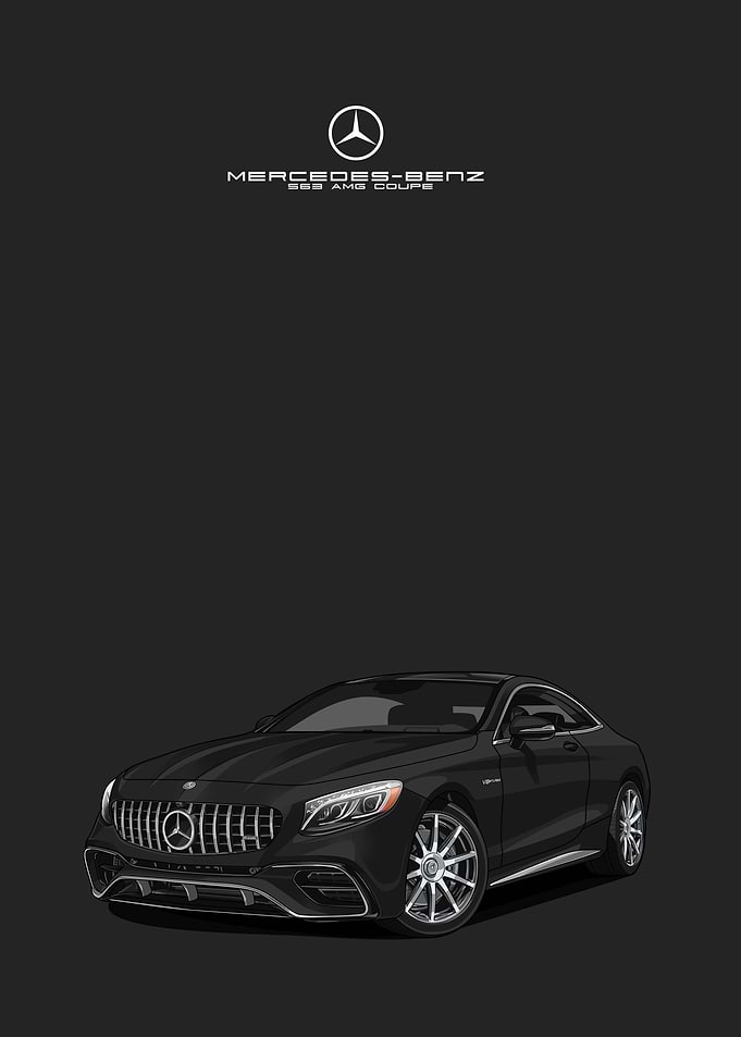Mercedes S63 AMG black