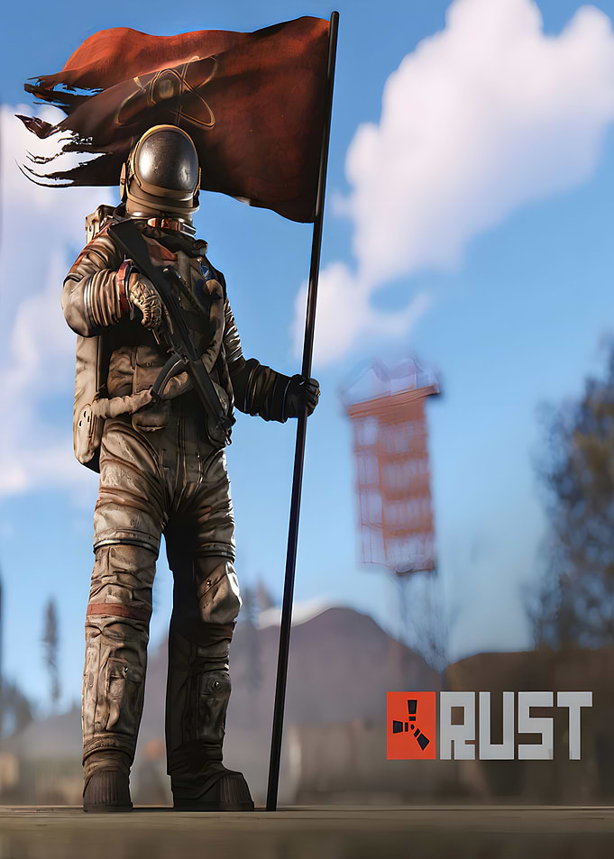 Rust Game Art