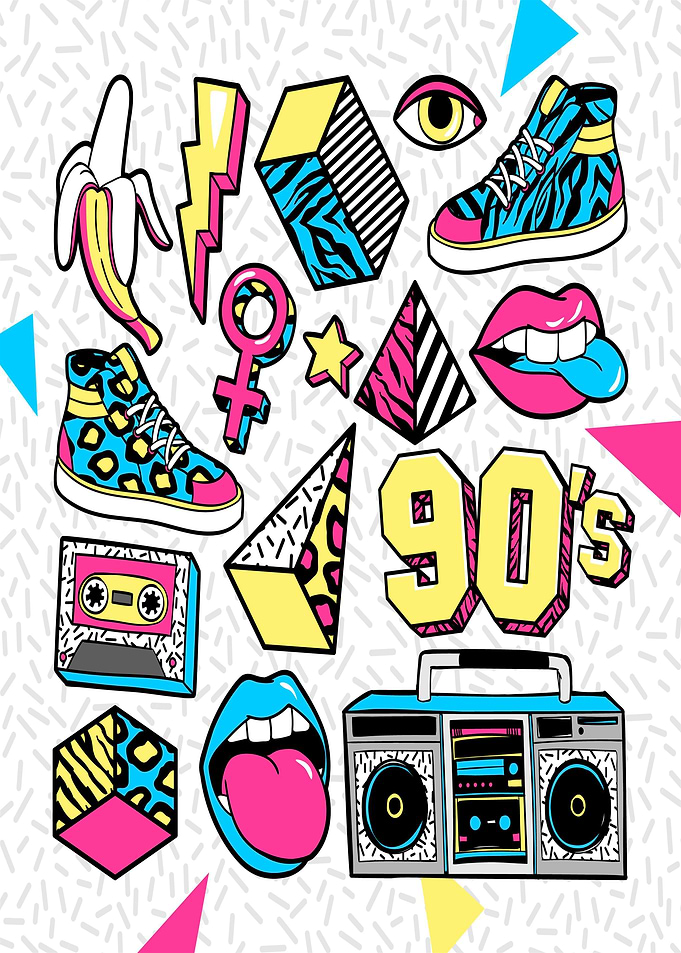 90s Retro Art
