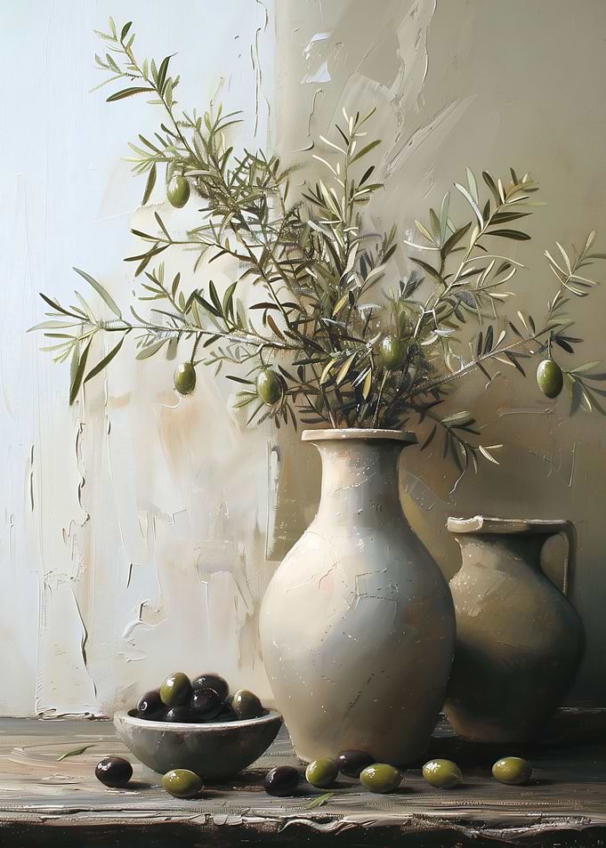 Rustic Tuscan Stil life