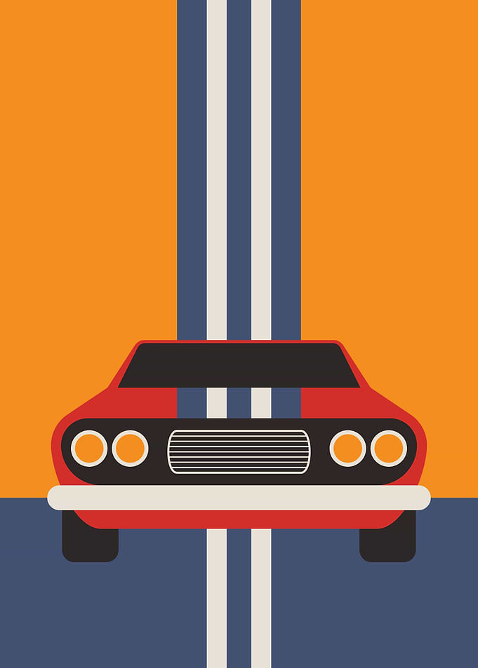 Abstract car