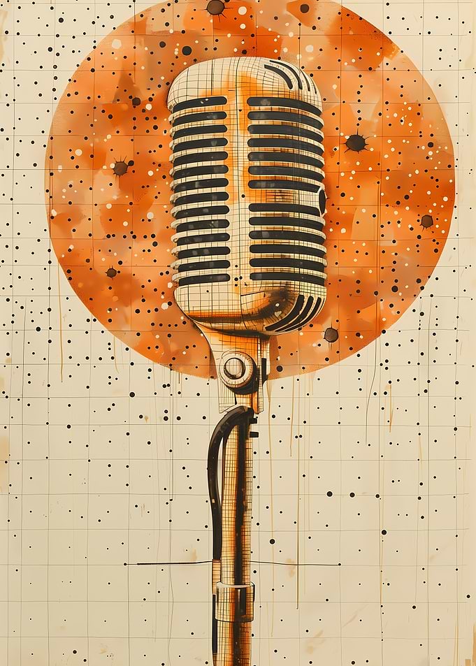 Retro Microphone