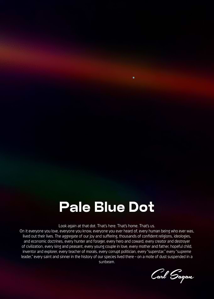 Pale Blue Dot Voyager 1