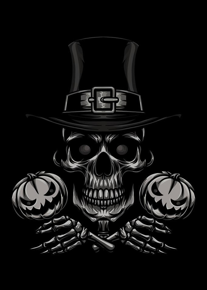 Skull Pumpkin