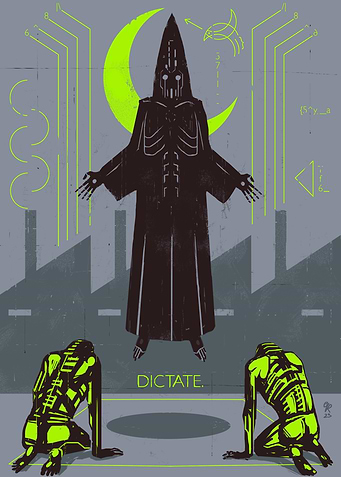 dictate the moon